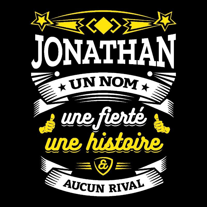 JONATHAN UN NOM UNE FIERTÉ AUCUN RIVAL