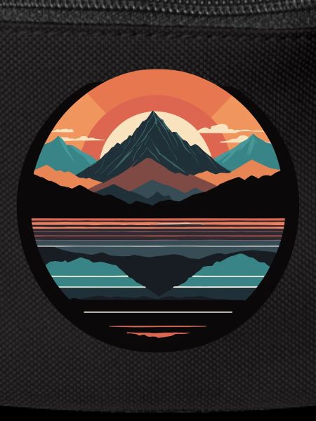Mountains, nature, sunset