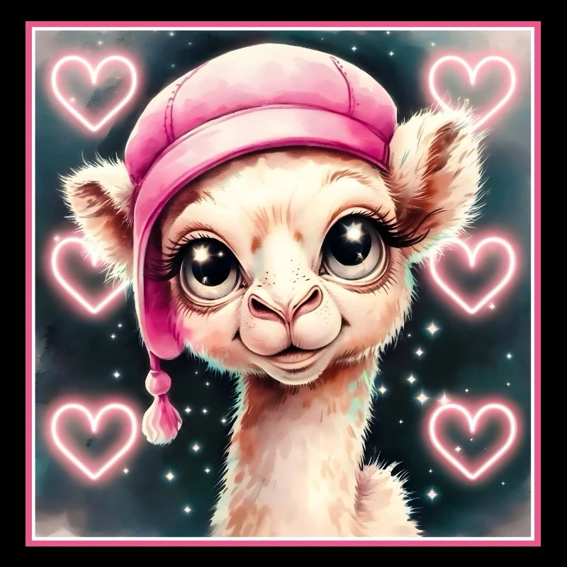 Kamel mit schlafmütze