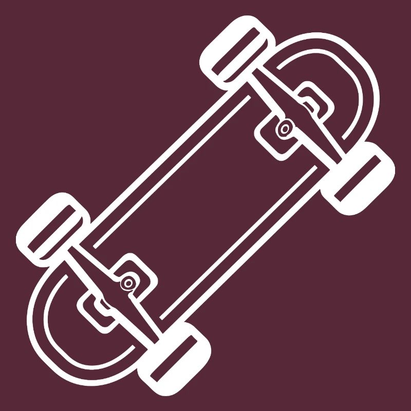 Skateboard Comic Style