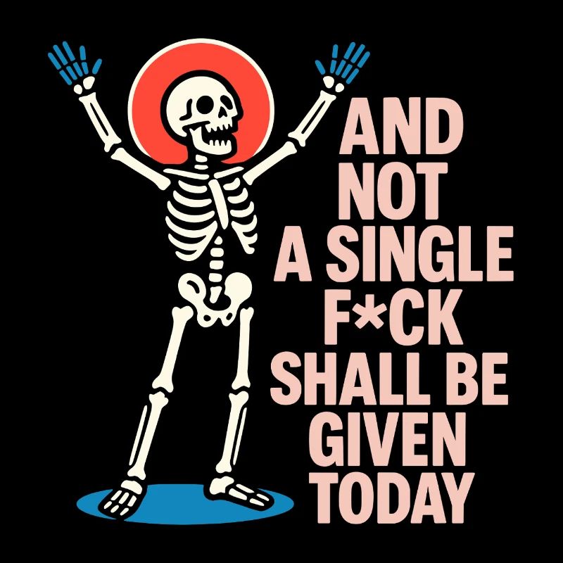 Vivid Skeleton Celebration Design