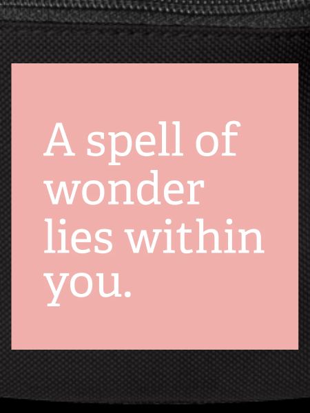 A spell of wonder