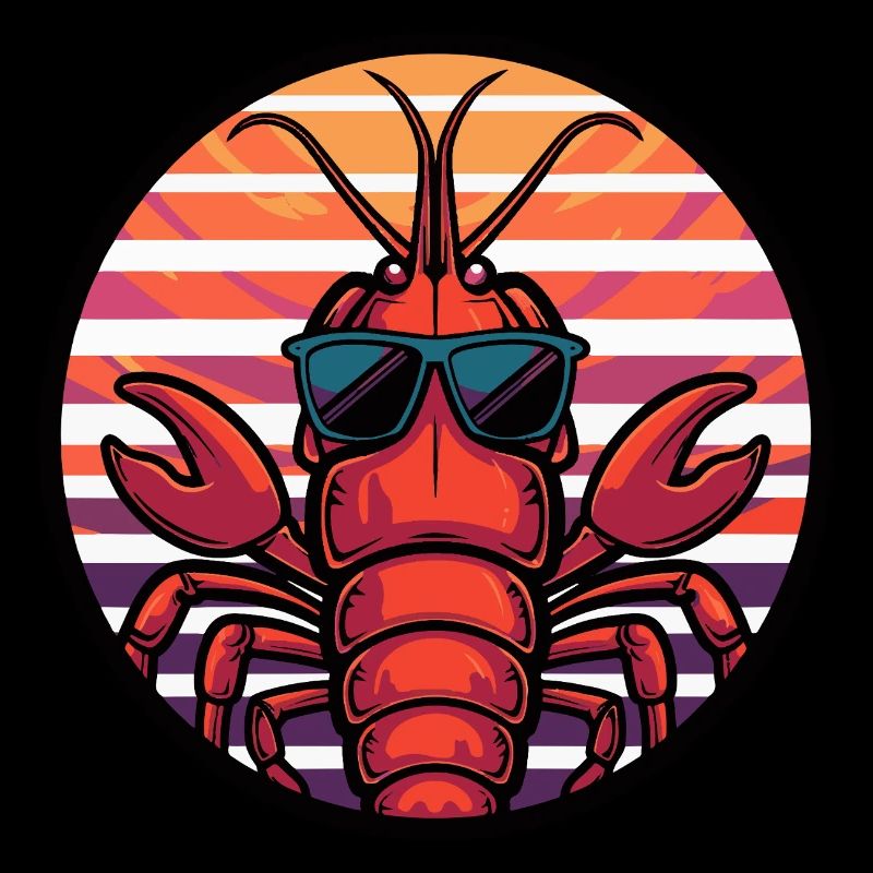 Hummer Krebs Cool Comic