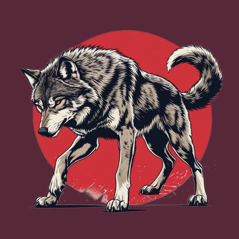 Epischer Wolf