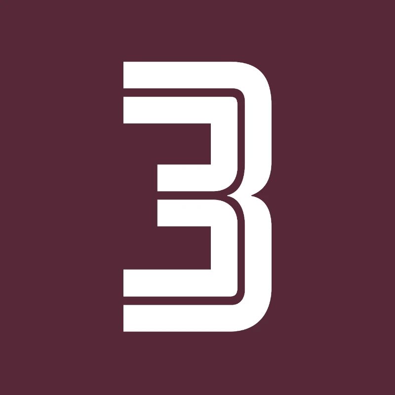 Trikotnummer 3 – Geschenk zum 3-jährigen Jubiläum