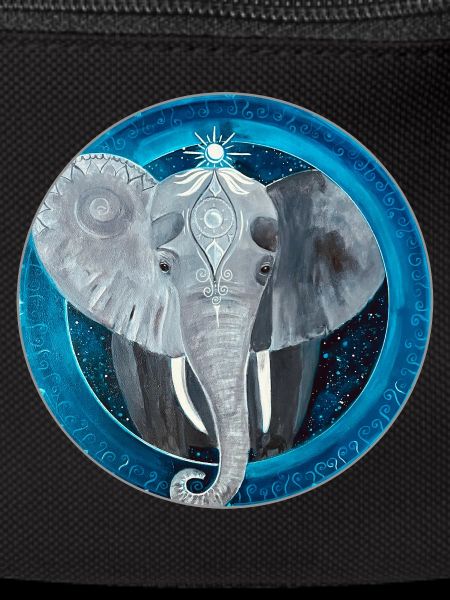 Elephant Mandala in Fantasy Style