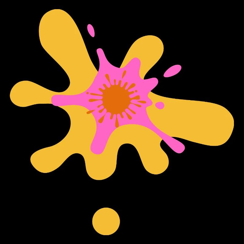 Conception artistique d’explosion de couleurs