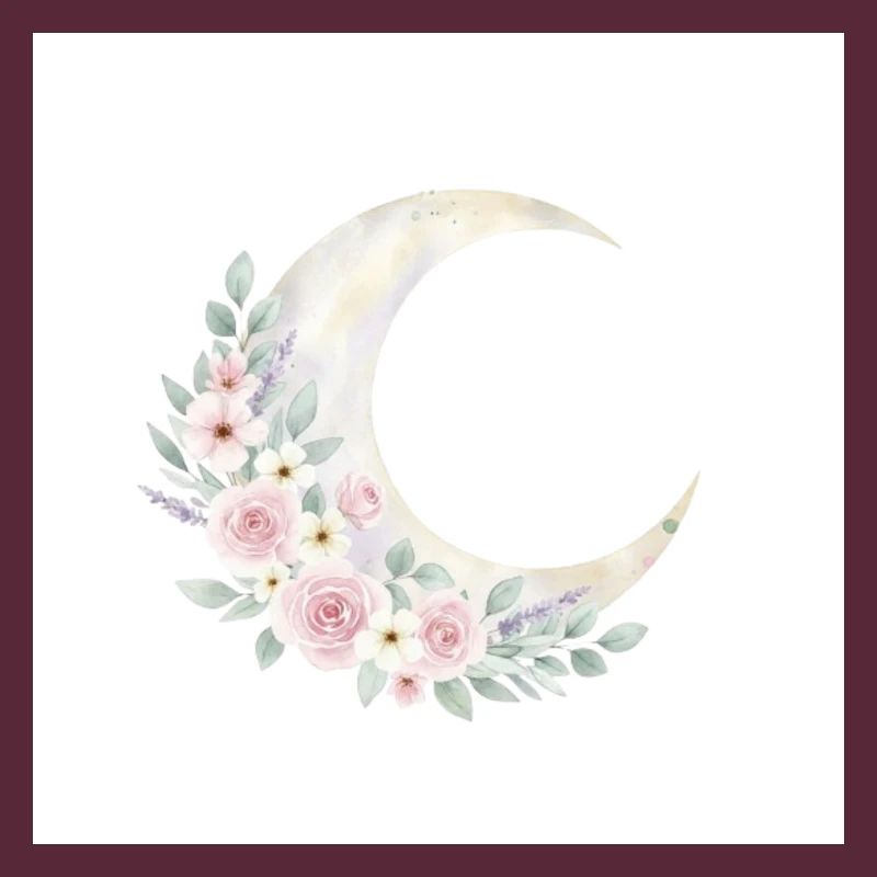 Couronne de fleurs de lune