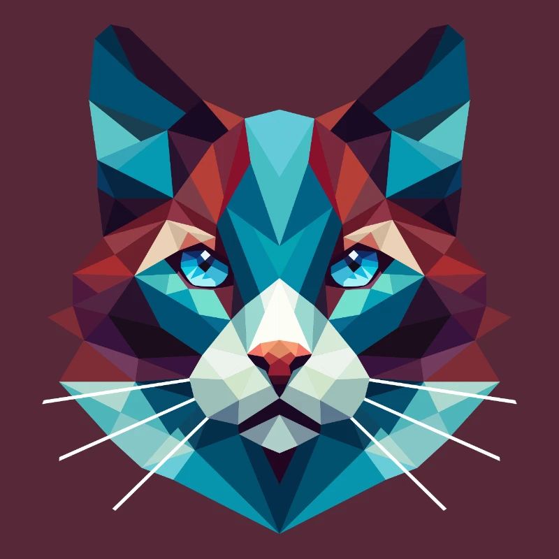 Cat Lowpoly