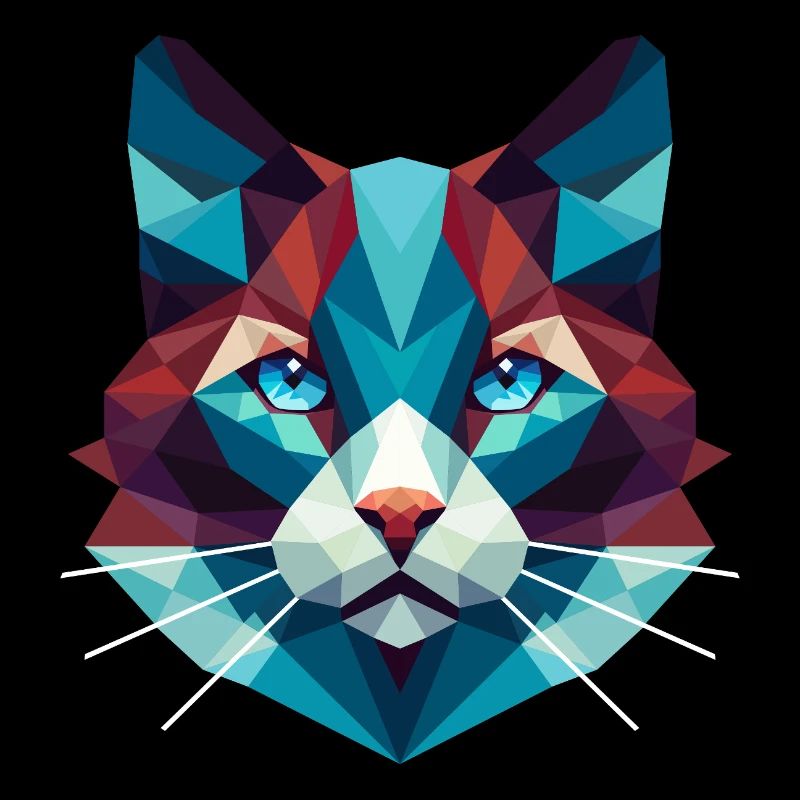 Cat Lowpoly