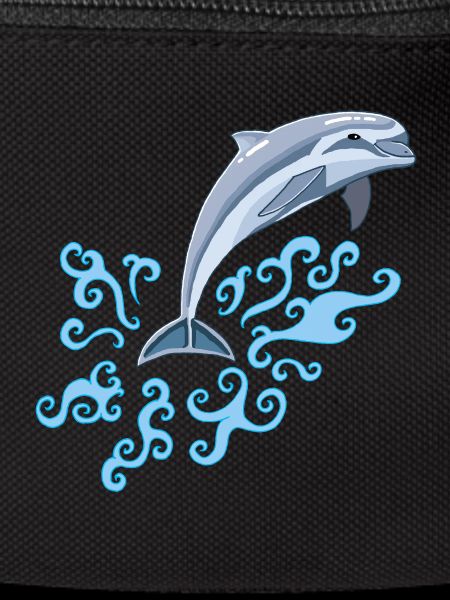 The dolphin's jump