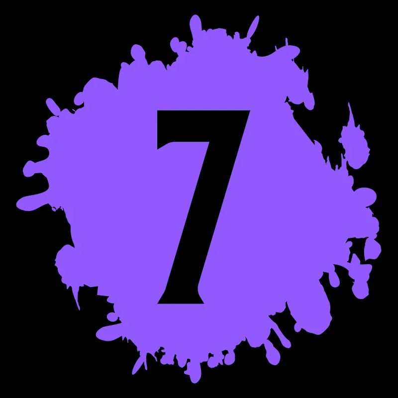 Purple Inks Seven Splash