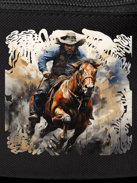 Wildwest Reiter Dynamik-Malstil