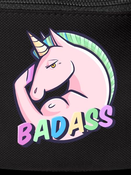 Cooler Pastell-Einhorn-Regenbogen