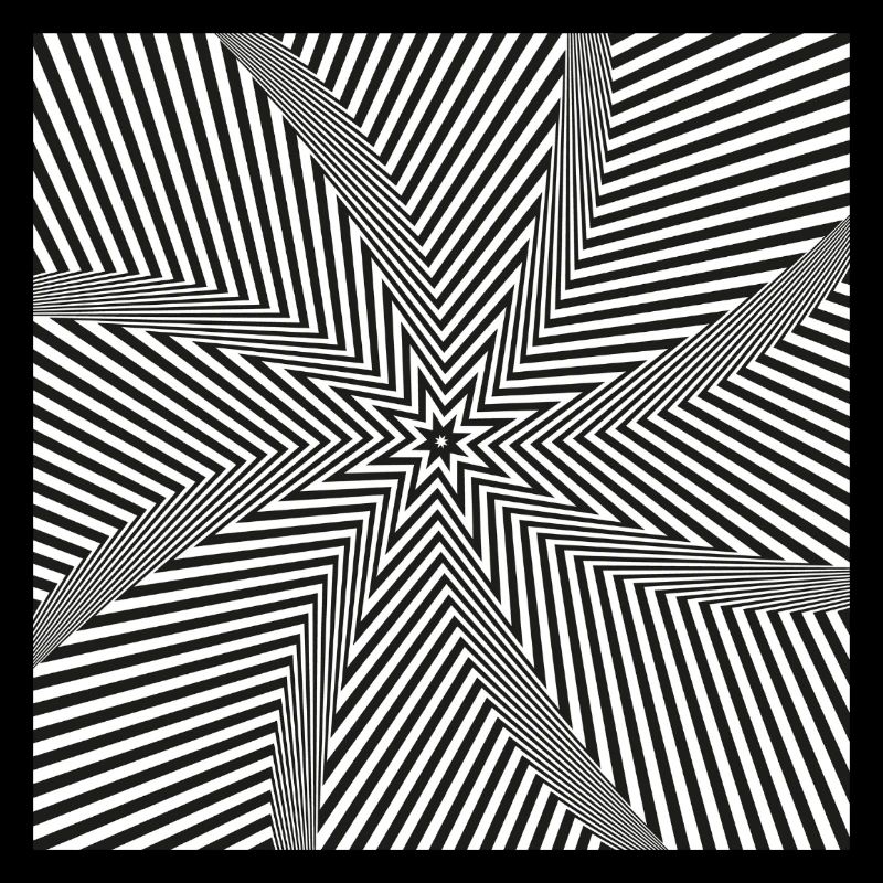 Starburst optisches Labyrinth