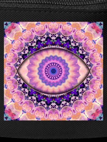 Kaleidoscopic eye mandala