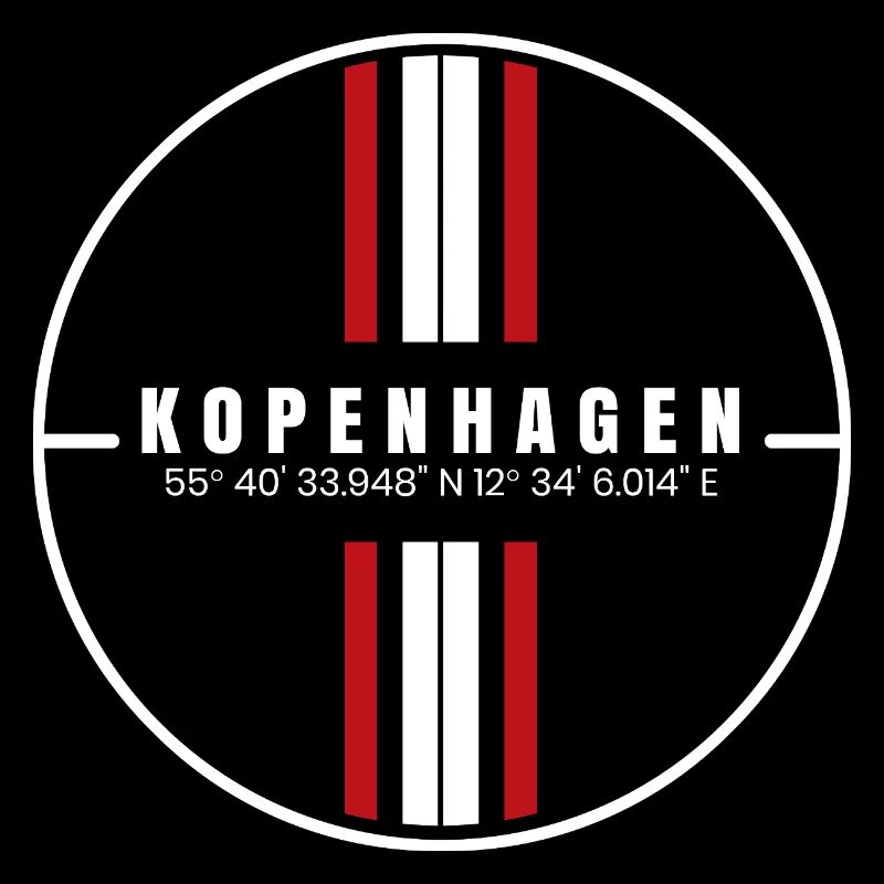Coordonnées de Copenhague