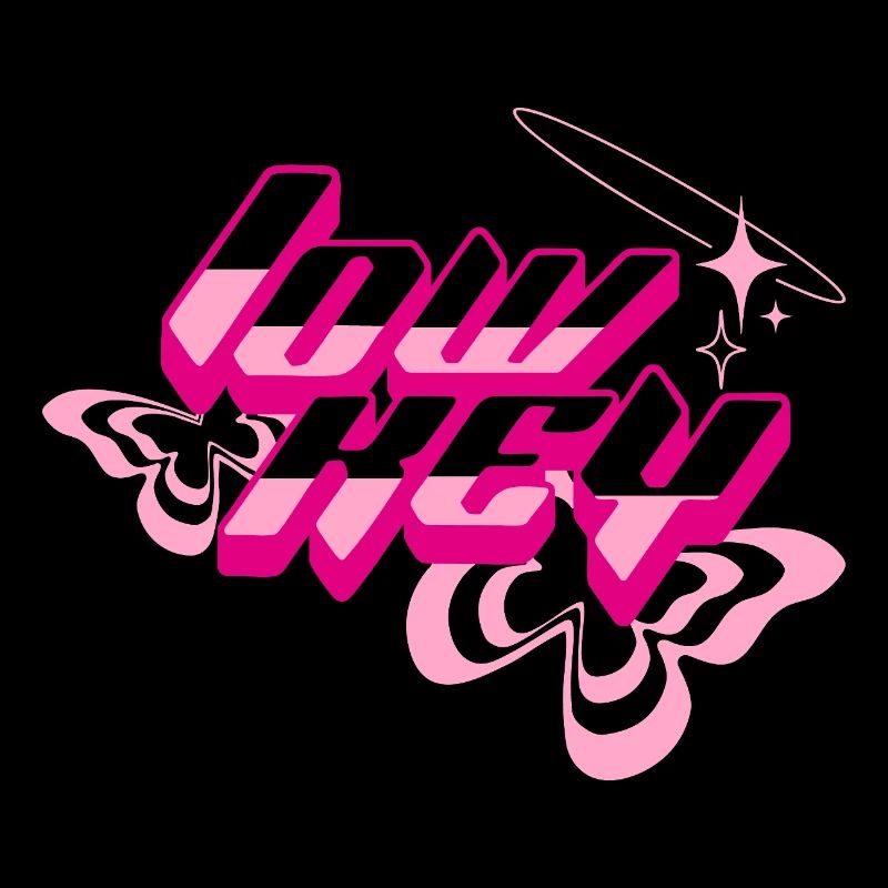 Glam Neon 80er Text