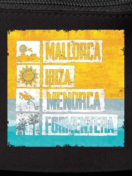 Balearic Islands Retro Stamp