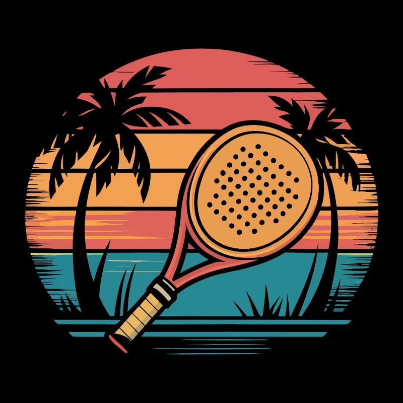 Coucher de soleil de Padel