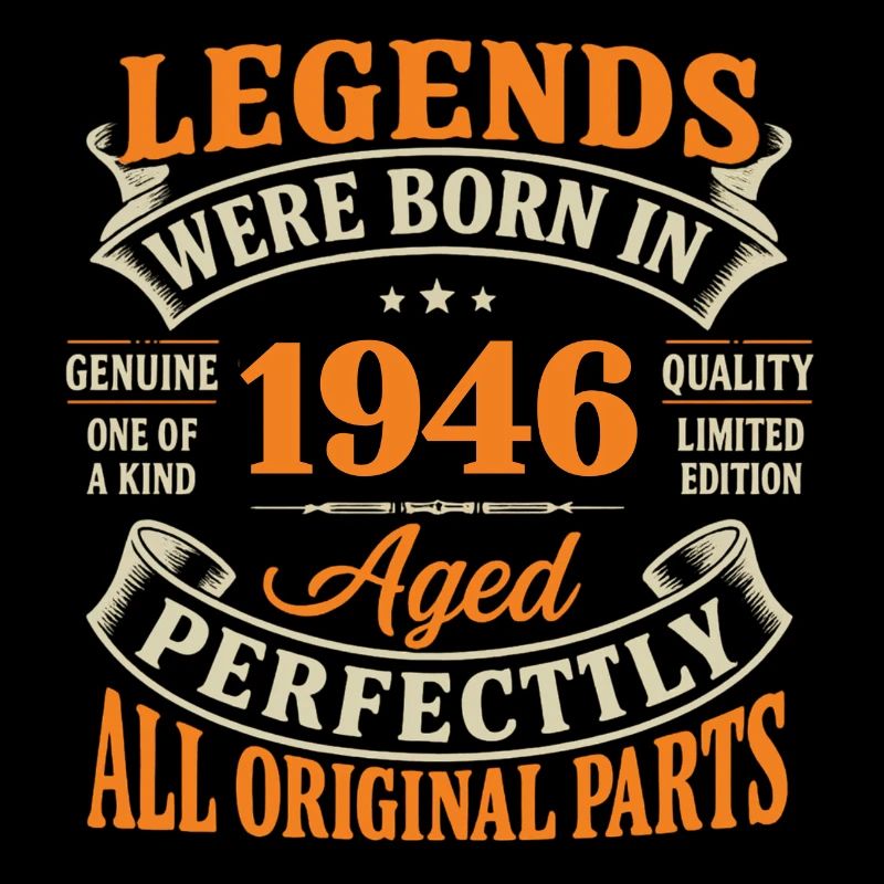 Legends born in 1946, perfectly old
