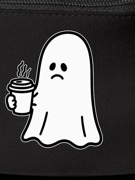 Geist Kaffee Halloween Süßes oder Saures