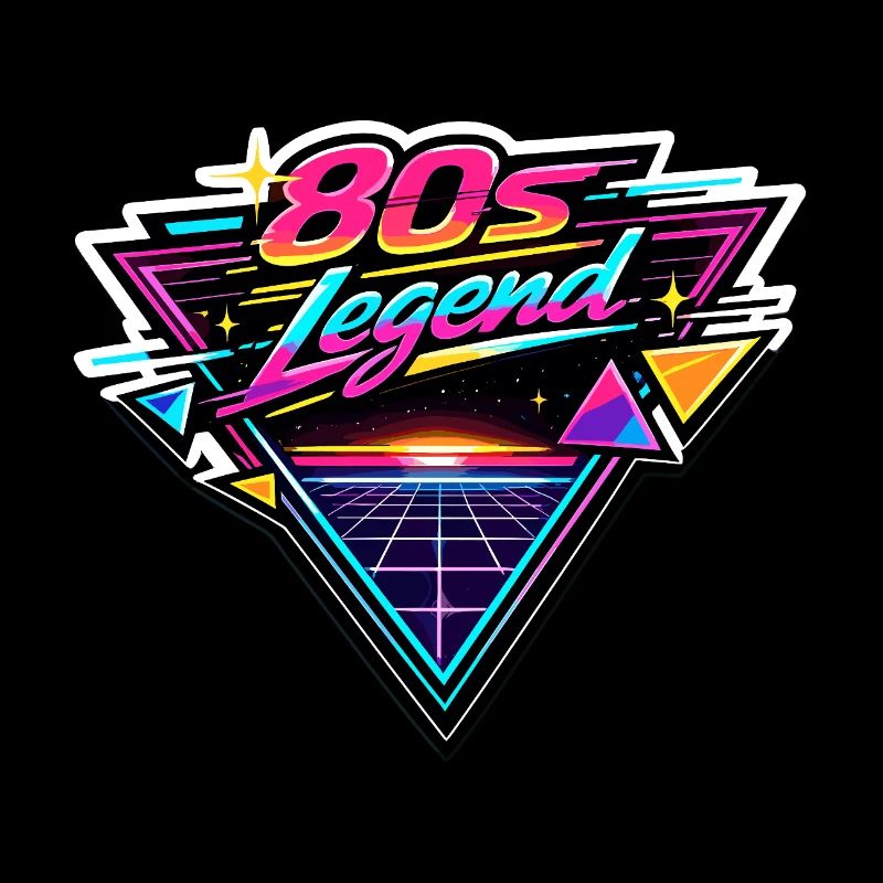 80s Legend Neon Retro