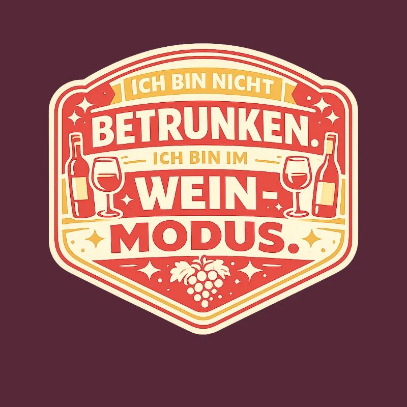 Weinmodus Badge