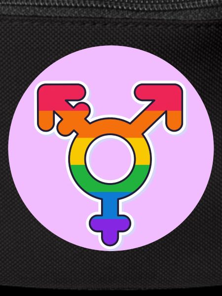 Transgender Pride Rainbow Symbol