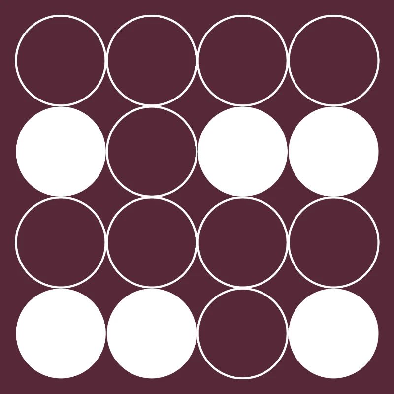 Circle Grid pattern