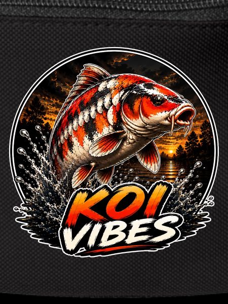 Koi Vibes Sunset Carp Design