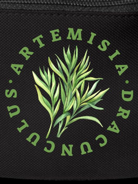 Artemisia Dracunculus Leaf Emblem