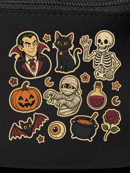 Spooky Halloween Sticker Set