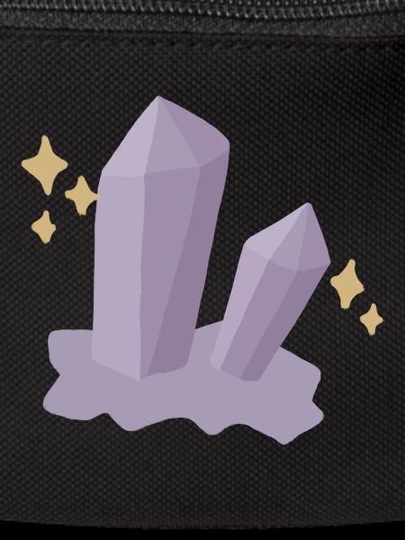 Lila Kristall-Geo-Funke