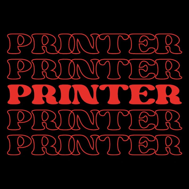 Printer Press Operator Typesetter Print Worker