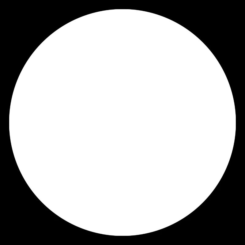 Cercle blanc