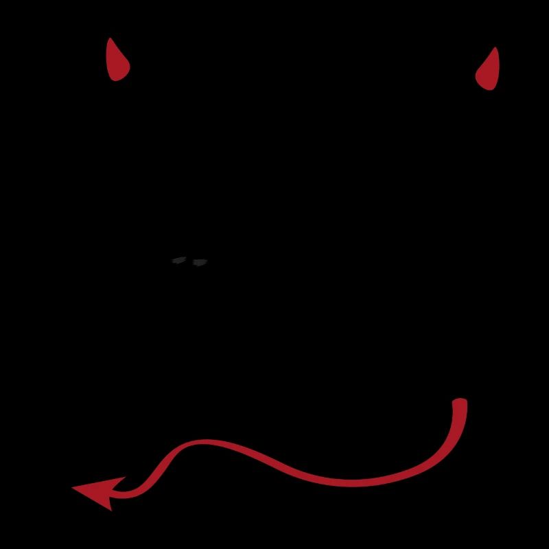 Braves Maedchen devilish saying gift