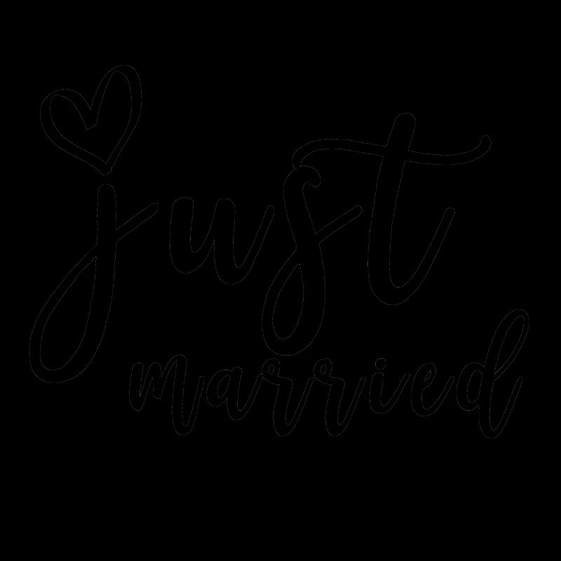 just married Geschenk