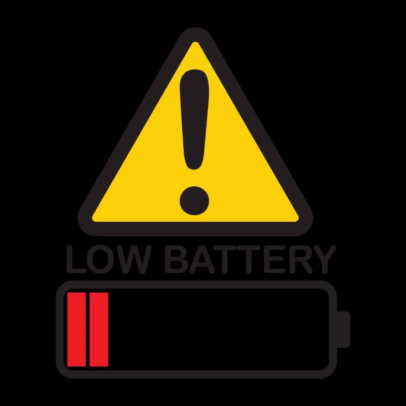 Avertissement de batterie faible