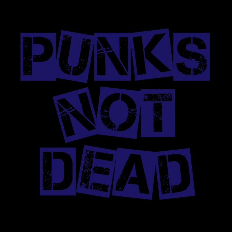 Punks not dead punk rock punk anarchy gift