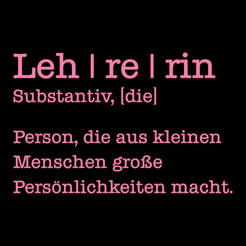 Lehrerin Geschenk Student Schule