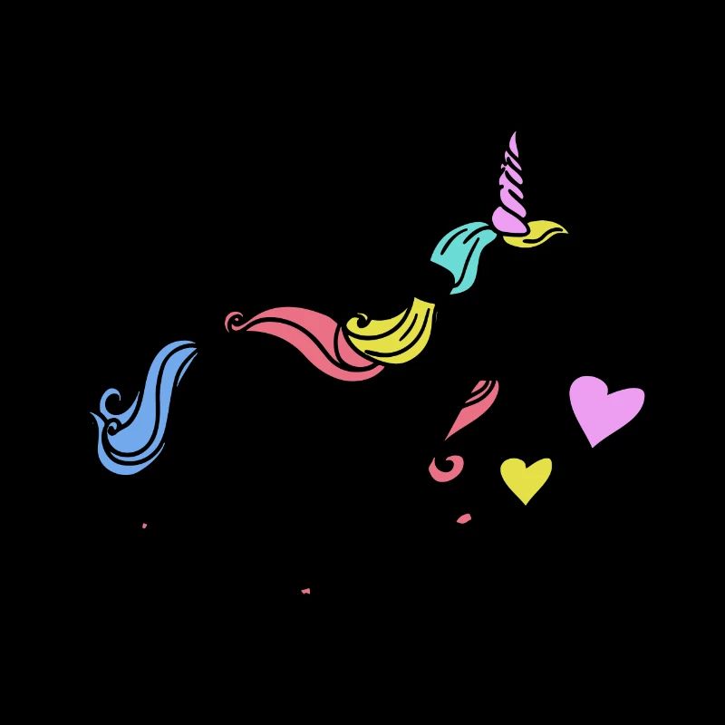 Dickes Süßes Einhorn