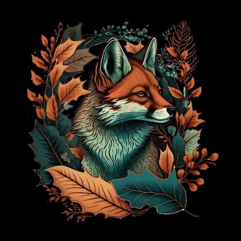 Fuchs Tattoo V2 Geschenk