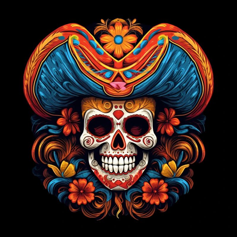 Cinco de Mayo Skull