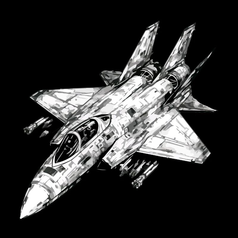 Avion ailes d'argent
