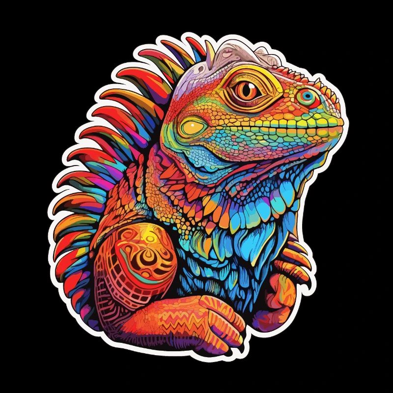 Adorable iguane