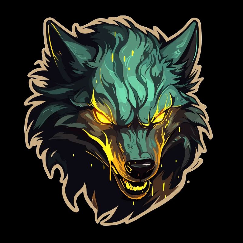 Loup - Illustration