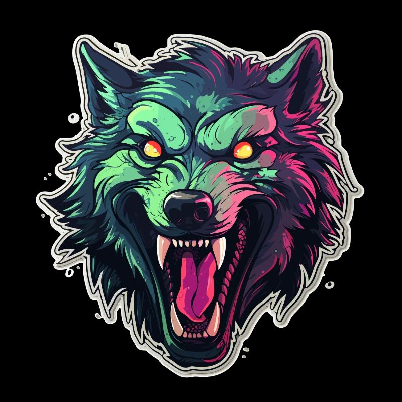 Loup - Illustration