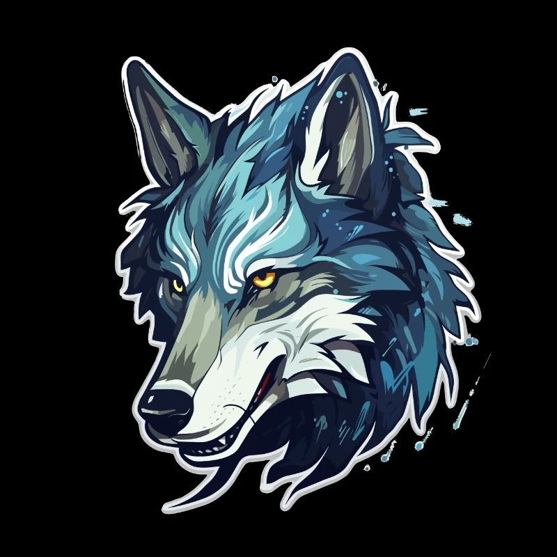 Loup - Illustration