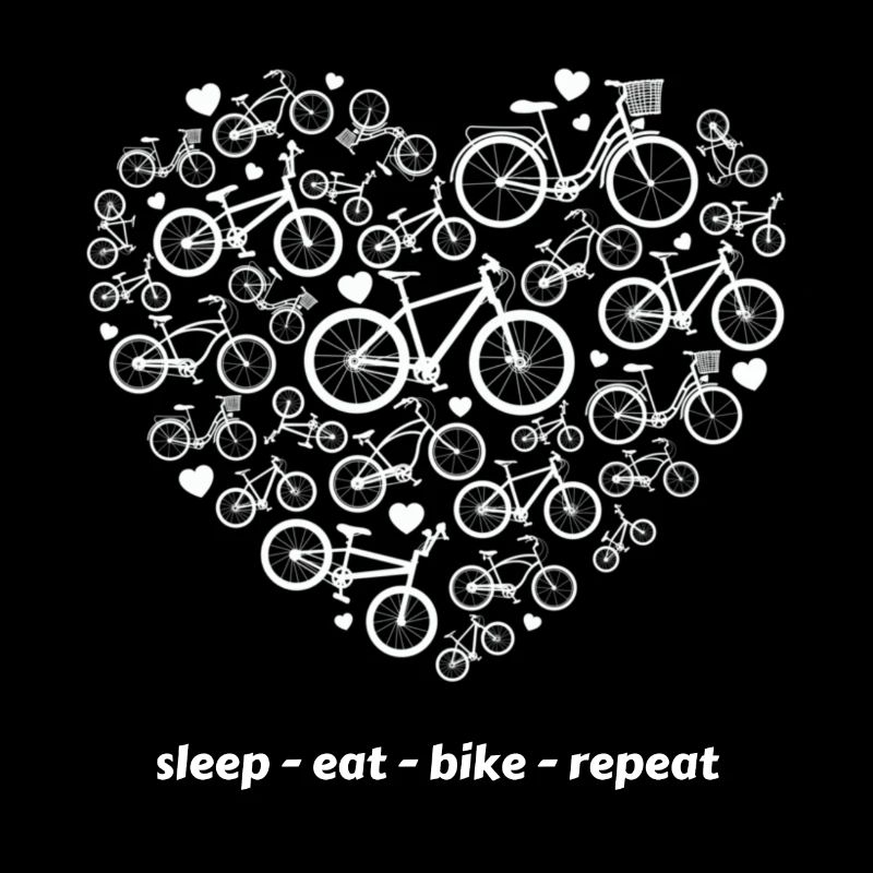 Sommeil, Manger, Vélo, Répéter